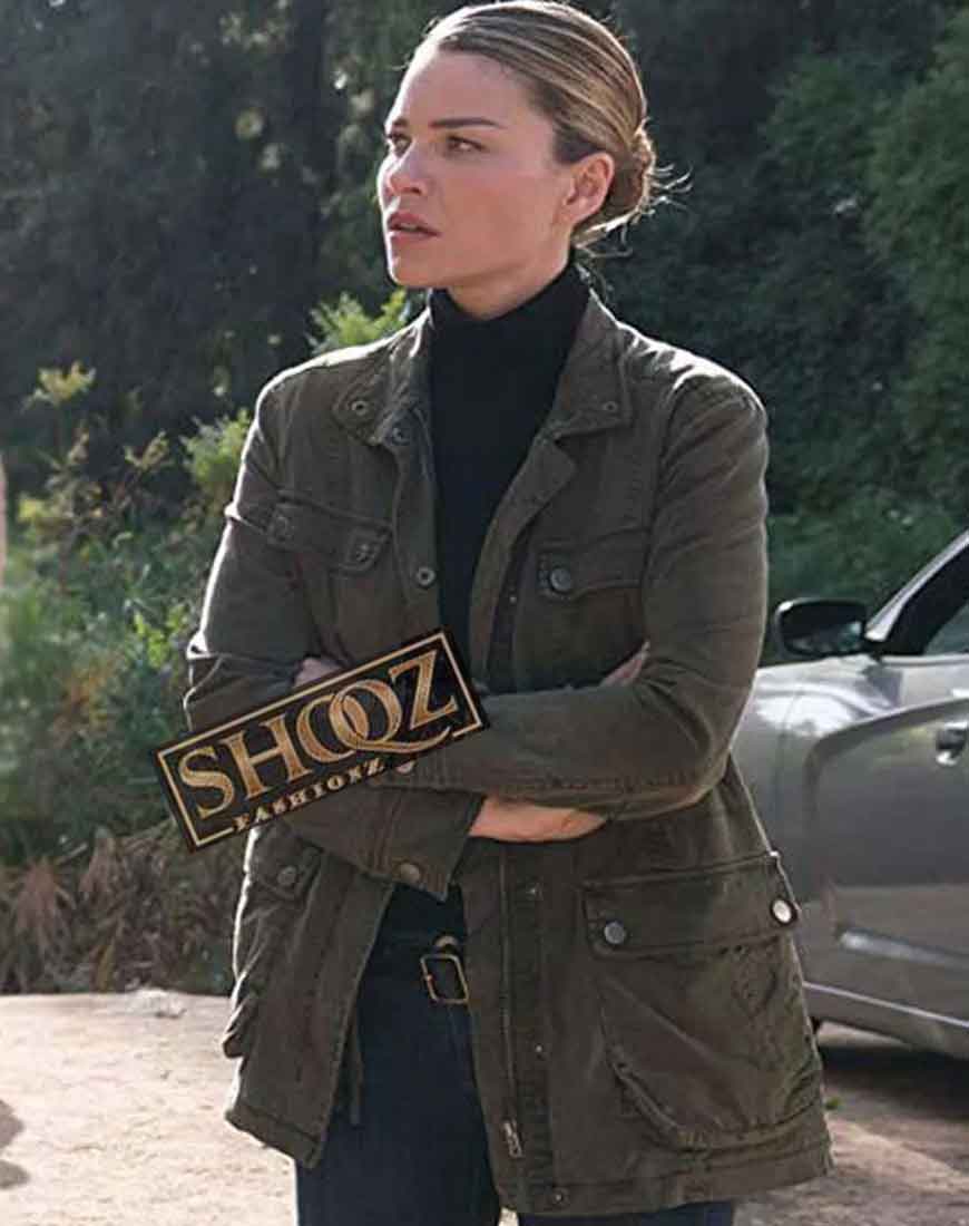 Lauren German Lucifer Chloe Decker Cotton Jacket 1 Lauren German Lucifer Chloe Decker Cotton Jacket