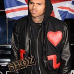 Love Not Hate Valentine?s Chris Brown Black Bomber Jacket