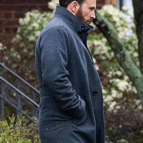 Defending Jacob Chris Evans Andy Barber Wool Coat