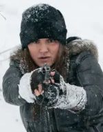 Daughter Of The Wolf Gina Carano Clair Hamilton Leather Jacket
