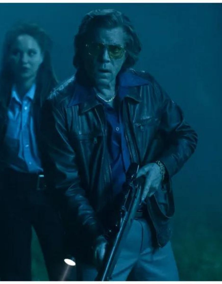 Cocaine Bear 2023 Ray Liotta (Syd) Brown Jacket