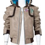 Cyberpunk 2077 Samurai Bomber Leather Jacket
