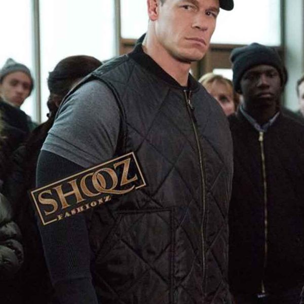 John Cena Daddy's Home 2 Black Satin Vest