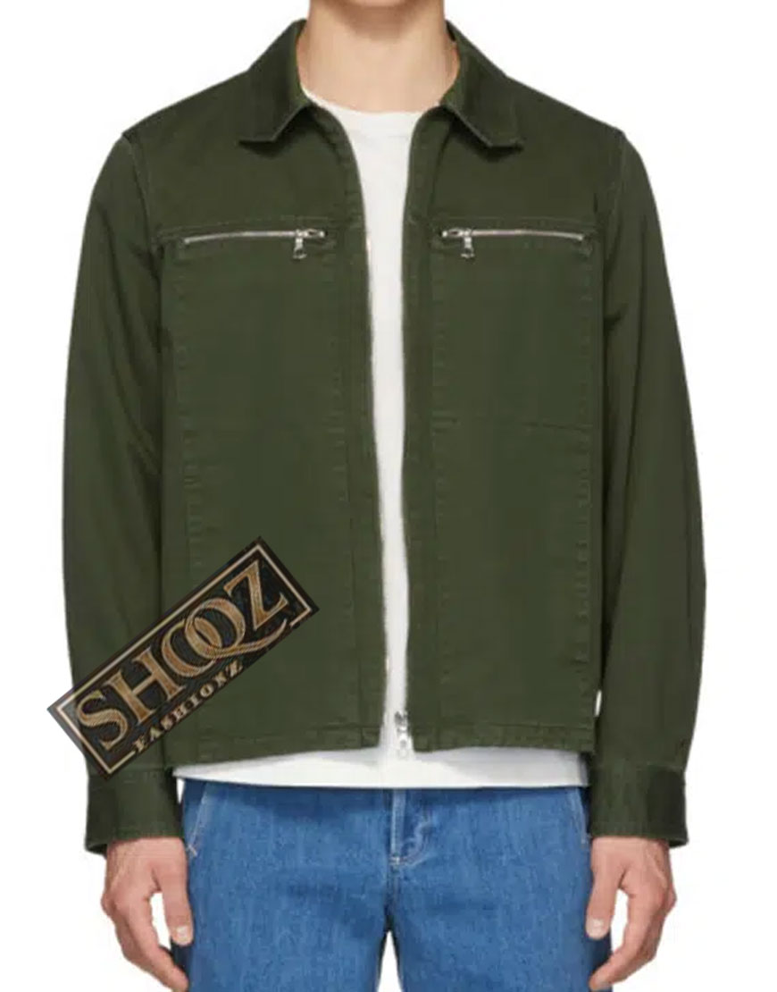 Archive 81 Matt Mcgorry (Mark Higgins) Dark Green Cotton Jacket 1 Archive 81 Matt Mcgorry (Mark Higgins) Dark Green Cotton Jacket