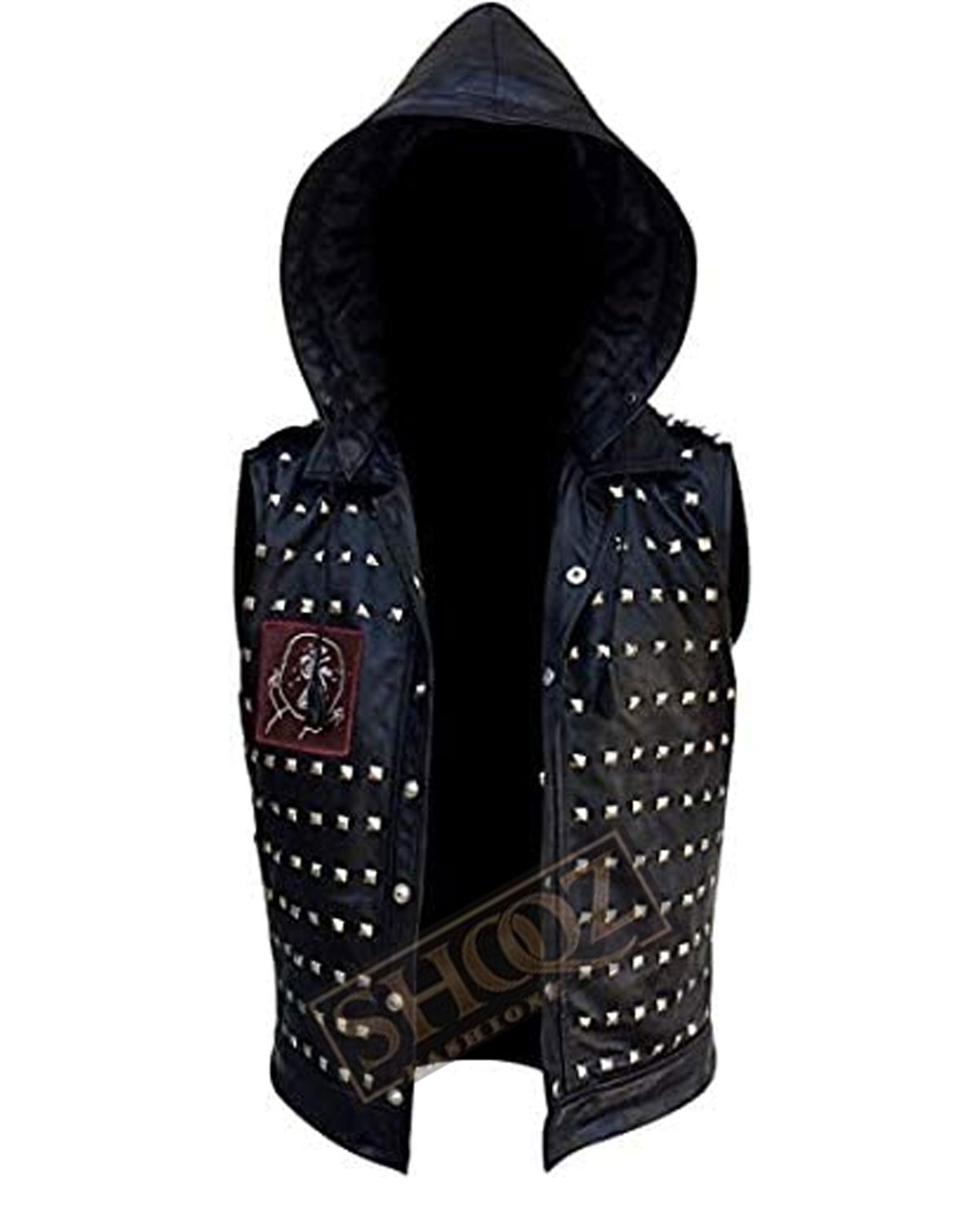 Watch Dogs 2 Wrench Black Hoodie Vest 1 Watch Dogs 2 Wrench Black Hoodie Vest