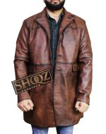 Red Notice Dwayne Johnson Distressed Jacket