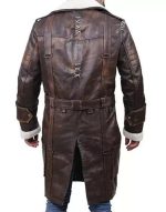 Fallout 4 Brotherhood of Steel Elder Maxson Shearling Coat