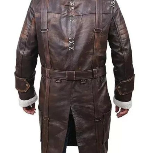 Fallout 4 Brotherhood of Steel Elder Maxson Shearling Coat