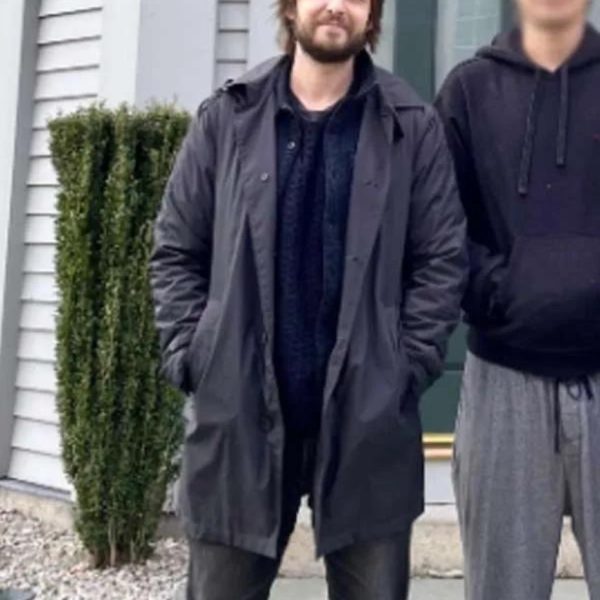Finestkind 2023 Aaron Stanford (Skeemo) Black Cotton Coat