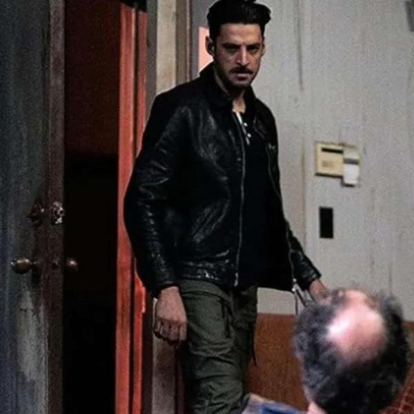Found 2023 Dhan Rana (Karan Oberoi) Black Leather Jacket
