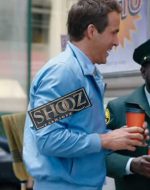 Free Guy Ryan Reynolds Blue Bomber Jacket