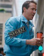 Free Guy Ryan Reynolds Blue Bomber Jacket