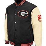 Georgia Bulldog Bomber Wool Jacket