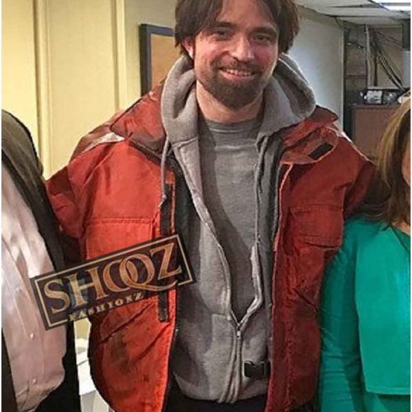 Robert Pattinson Good Time Connie Nikas Red Jacket