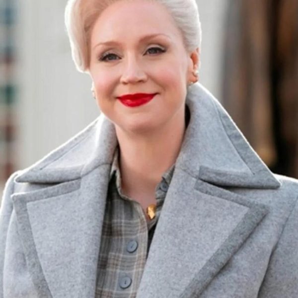 Gwendoline Christie Wednesday (Larissa Weems) Wool Coat