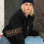 Kristen Stewart Happiest Season Abby Bomber Jacket
