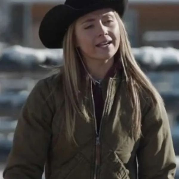 Heartland Amber Marshall Amy Fleming Quilted Jacket