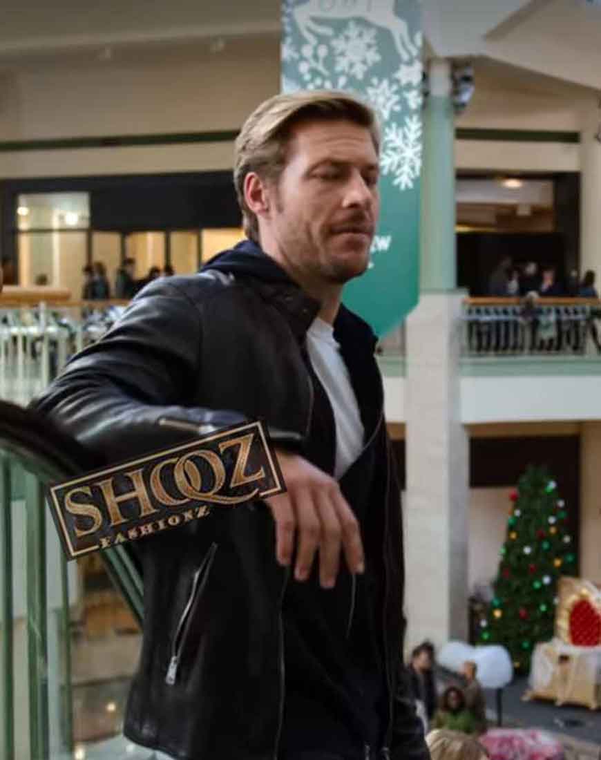 Luke Bracey Holidate Jackson Leather Jacket 1 Luke Bracey Holidate Jackson Leather Jacket