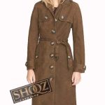 How to Get Away With Murder Laurel Castillo (Karla Souza) Suede Coat