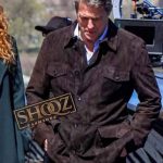 Hugh Grant The Undoing Jonathan Sachs Suede Jacket