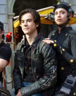 Alita Battle Keean Johnson Angel Hugo Leather Jacket