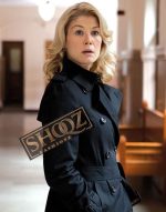 Rosamund Pike Jack Reacher Cotton Trench Coat