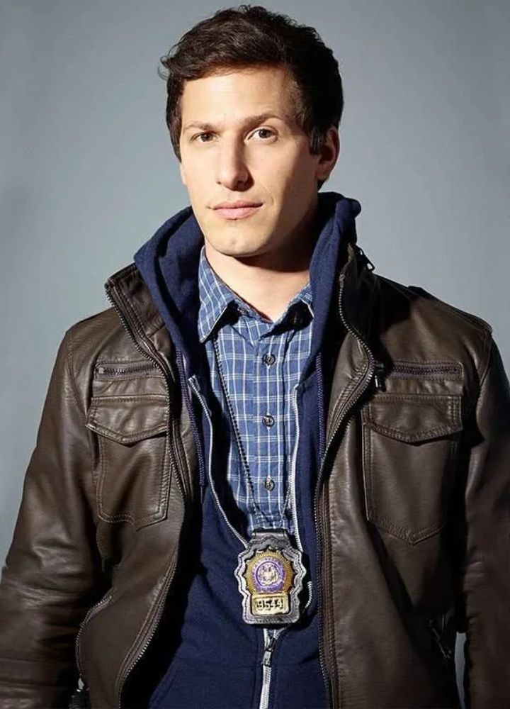 Brooklyn Nine Nine Jake Peralta Leather Jacket 1 Brooklyn Nine Nine Jake Peralta Leather Jacket