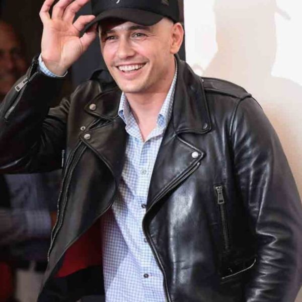 Zeroville James Franco Vikar Black Leather Jacket