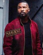 Jamie Foxx Project Power Art Red Jacket