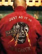 Jamie Foxx Project Power Art Red Jacket
