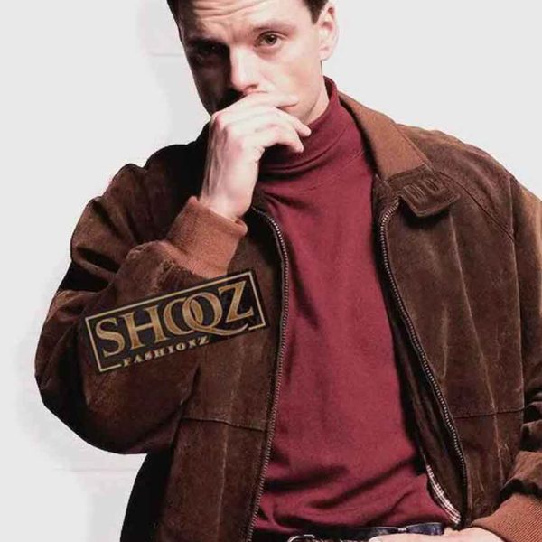 Sebastian Stan I Tonya Jeff Gillooly Brown Suede Jacket