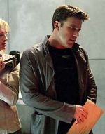 Jennings Paycheck Grey Leather Jacket