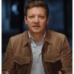 Reservations 2023 Jeremy Renner Brown Suede Jacket