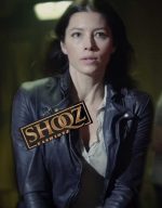 Total Recall Jessica Biel Leather Jacket