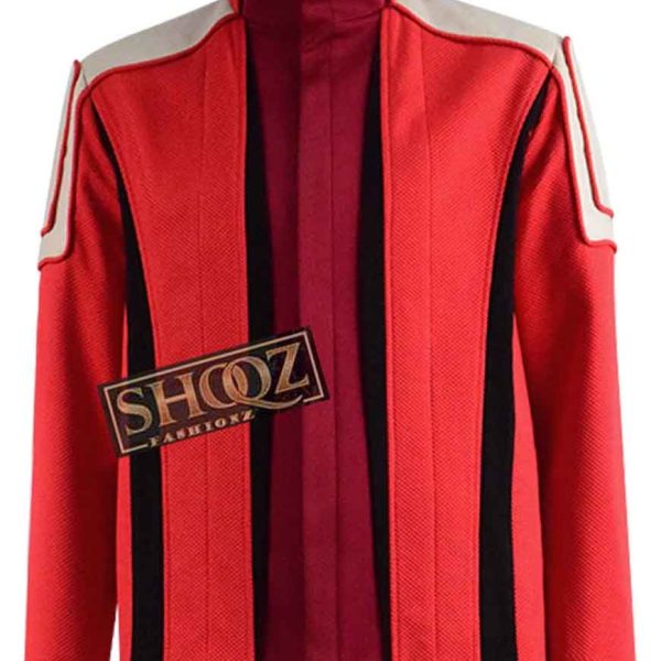 Sonic The Hedgehog Jim Carrey (Dr. Robotnik) Red Jacket