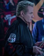 John Kreese Cobra Kai S06 Black Bomber Jacket