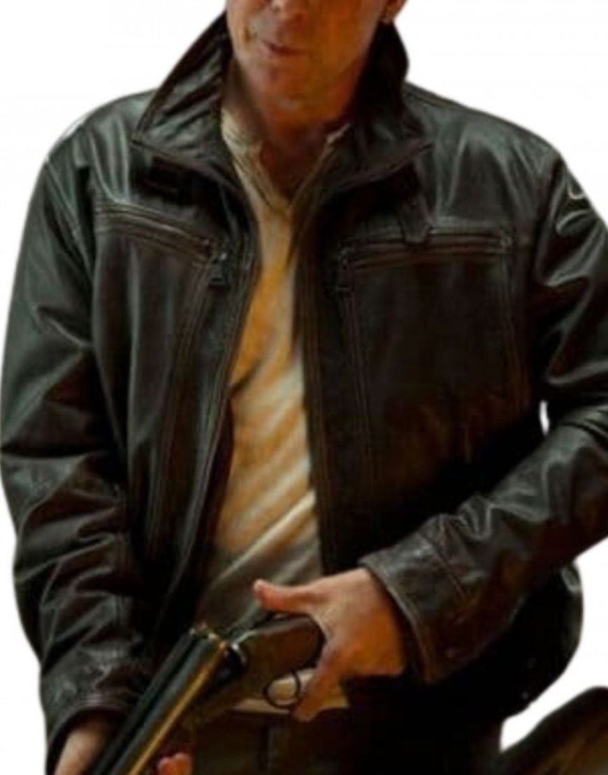 A Good Day to Die Hard John Mcclane Bruce Willis Leather Jacket 1 A Good Day to Die Hard John Mcclane Bruce Willis Leather Jacket