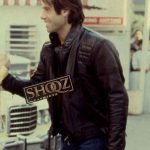 Stayin' Alive John Travolta Black Leather Jacket