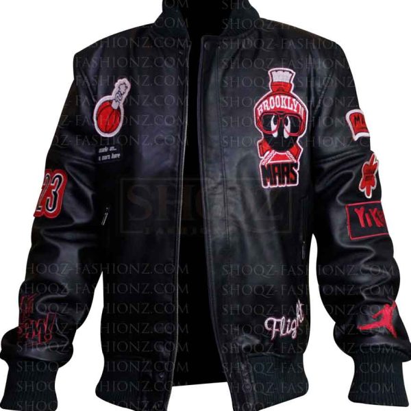 Air Jordan Marvin The Martian Black Bomber Jacket