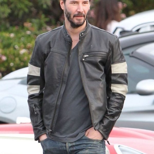 Keanu Reeves Motorcycle Leather Jacket