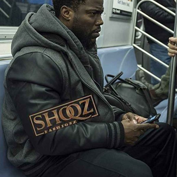 Kevin Hart The Upside Dell Scott Grey Hoodie Jacket