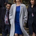 Long Shot Charlize Theron Grey Trench Coat