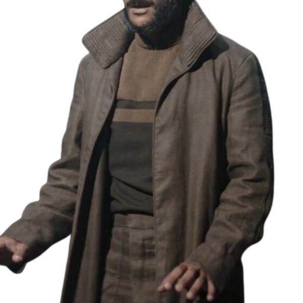 The Mandalorian Omid Abtahi (Doctor Pershing) Brown Wool Coat