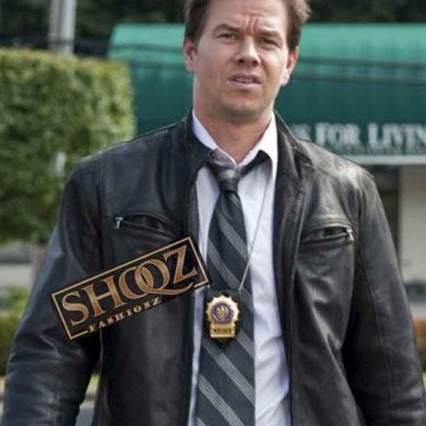 Mark Wahlberg The Other Guys Detective Terry Hoitz Leather Jacket