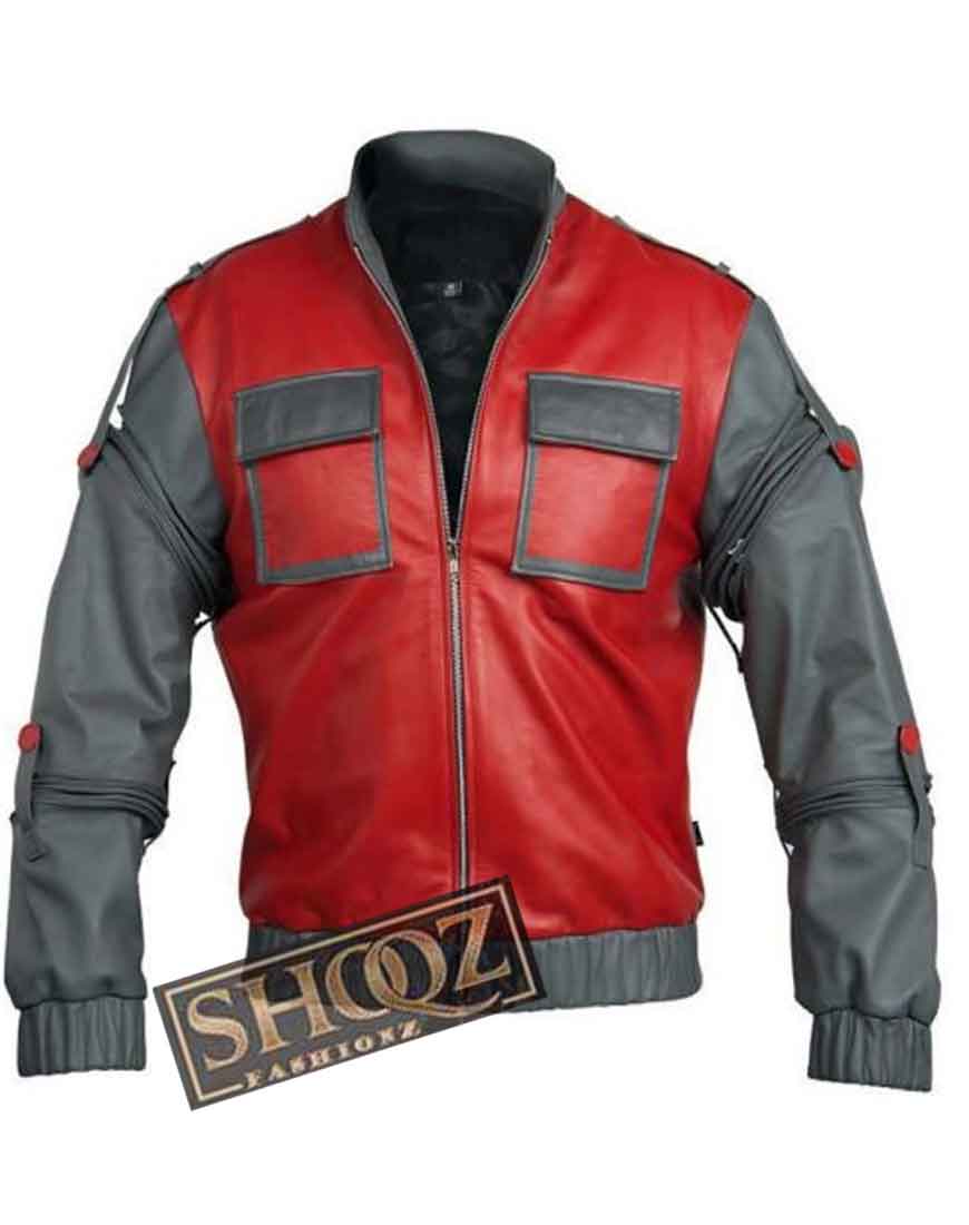 Michael J Michael J. Fox Back To The Future Marty McFly Jacket