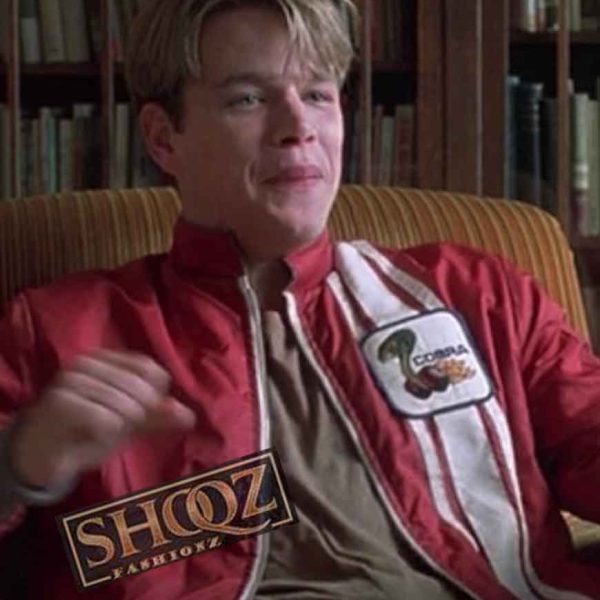 Matt Damon Good Will Hunting Cobra Cotton Jacket