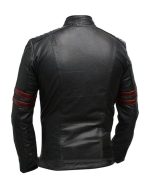 Mayhem Black Slim fit Motorcycle Jacket