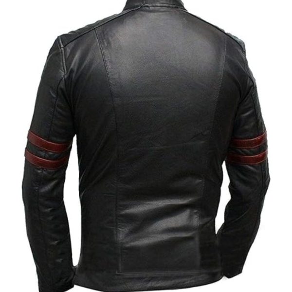 Mayhem Black Slim fit Motorcycle Jacket