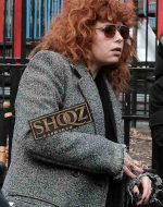 Natasha Lyonne Russian Doll Nadia Vulvokov Wool Coat