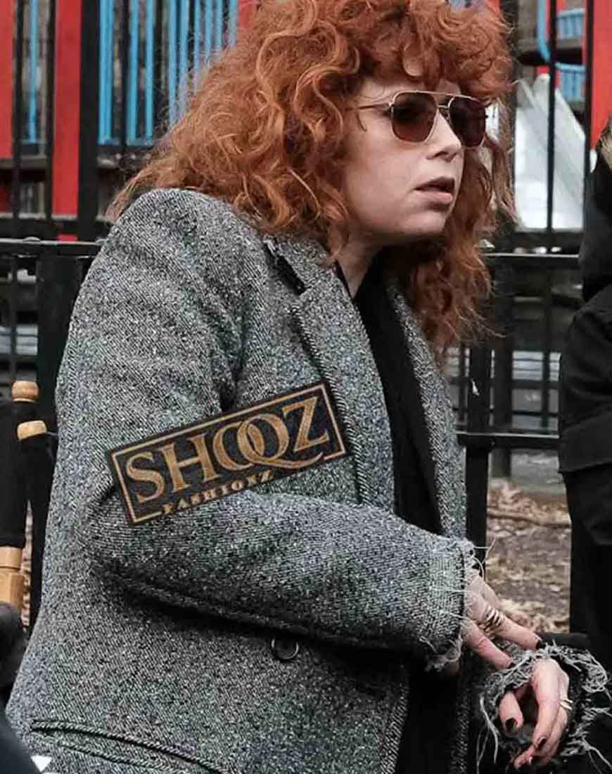 Natasha Lyonne Russian Doll Nadia Vulvokov Wool Coat 1 Natasha Lyonne Russian Doll Nadia Vulvokov Wool Coat